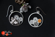 Load image into Gallery viewer, Boucles d'oreille "La Ruche"